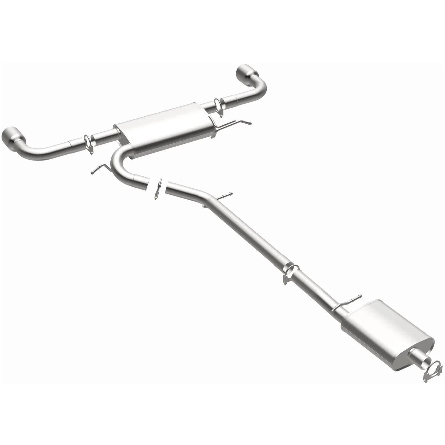 Fits Direct-Fit Replacement Exhaust System 106-0447